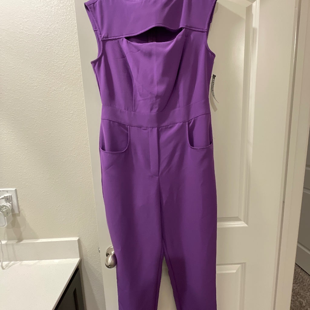Brand New New York And Company Jumpsuit Purple Size M Brand New New York And Company Jumpsuit Purple Size M